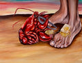 “Catch Of The Day” 18x24 Acrylic On Canvas