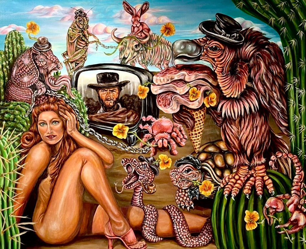 “Desert Queen” 24x30 Acrylic On Canvas