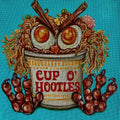 “Cup O’ Hootles” 8x8 Acrylic On Canvas