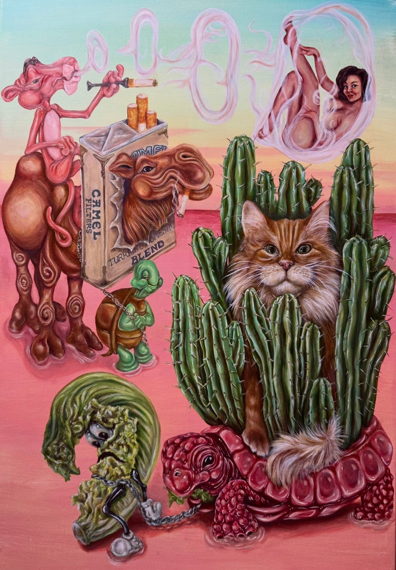 “Feels Like Home” 18x24 Acrylic On Canvas