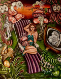 “Swamp Queen” 18x24 Acrylic On Canvas