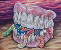 “Gummy” 12x16 Acrylic On Canvas