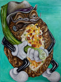 “Fully Loaded” 12x16 Acrylic On Canvas
